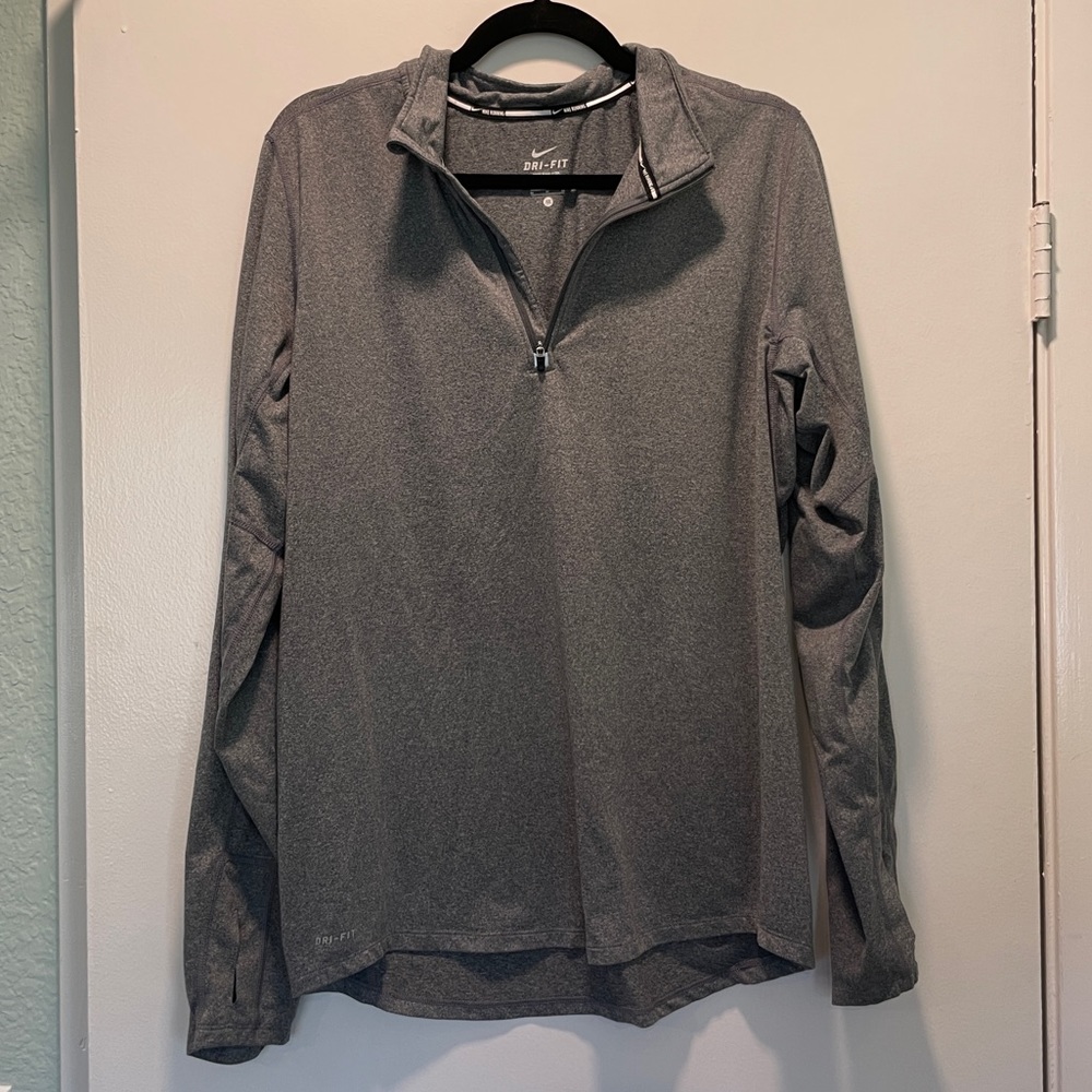 Dri-fit quarter zip long sleeve